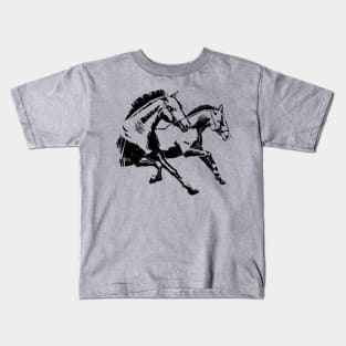 Two Horses Kids T-Shirt